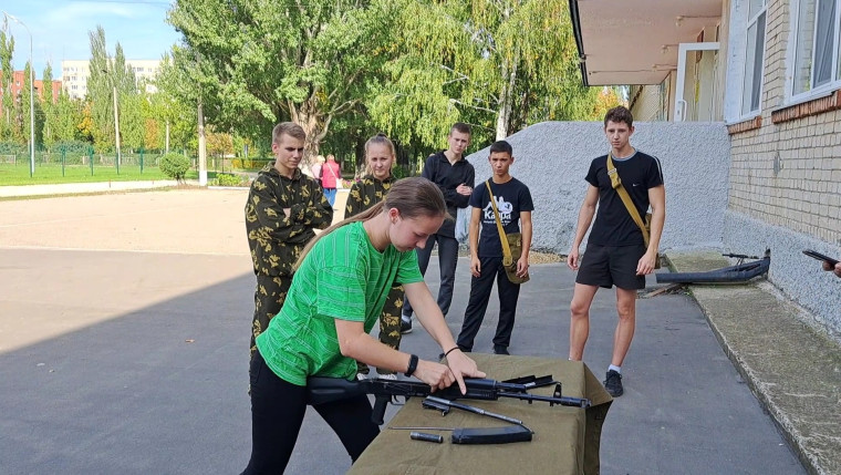 Военно-спортивная игра «Орлёнок».