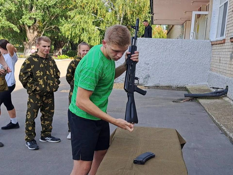 Военно-спортивная игра «Орлёнок».